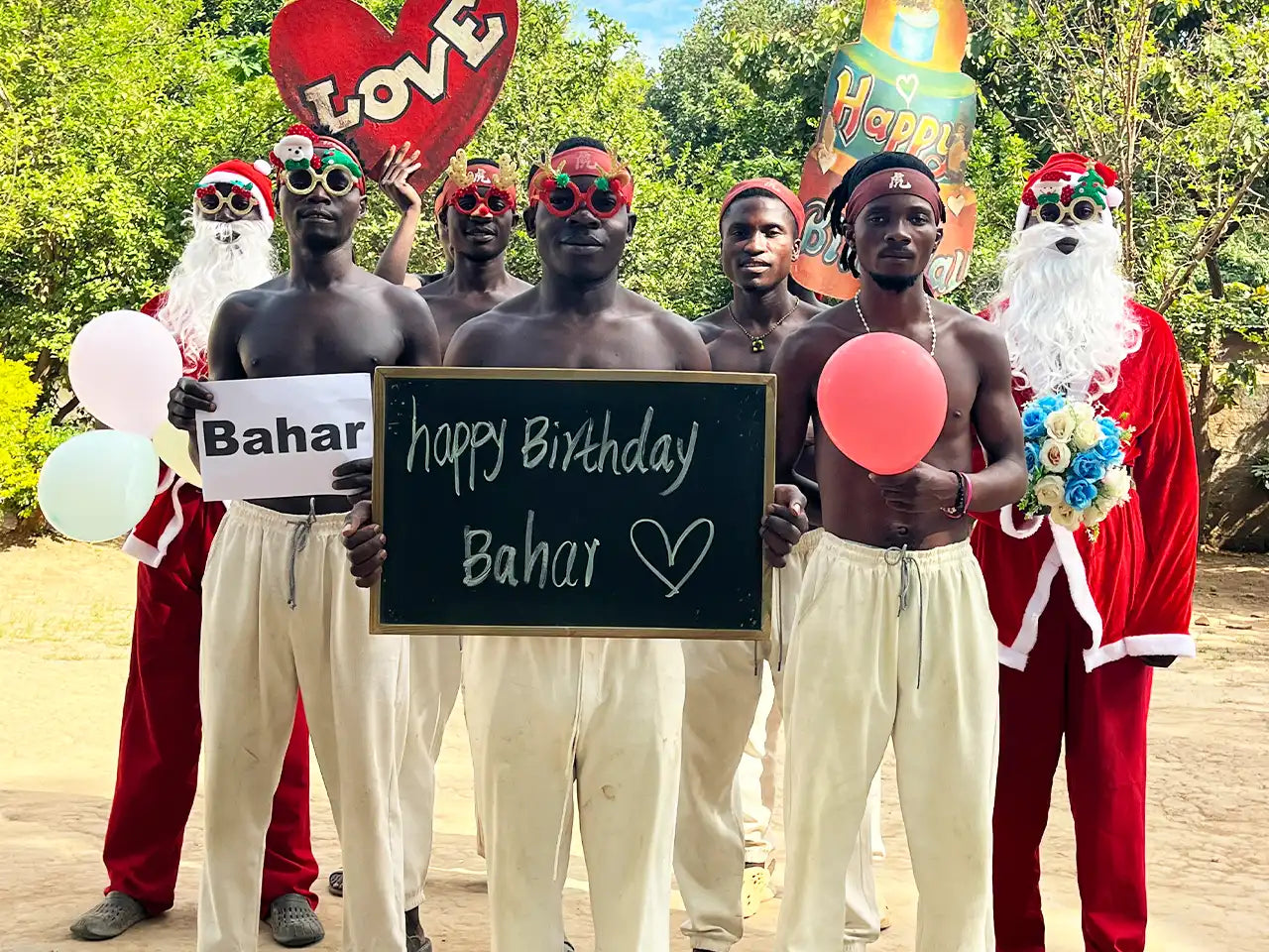 African Strongmen Christmas