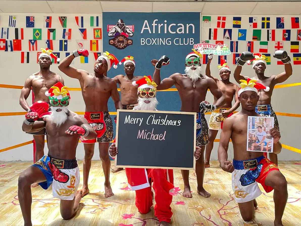 African Kickboxers Christmas
