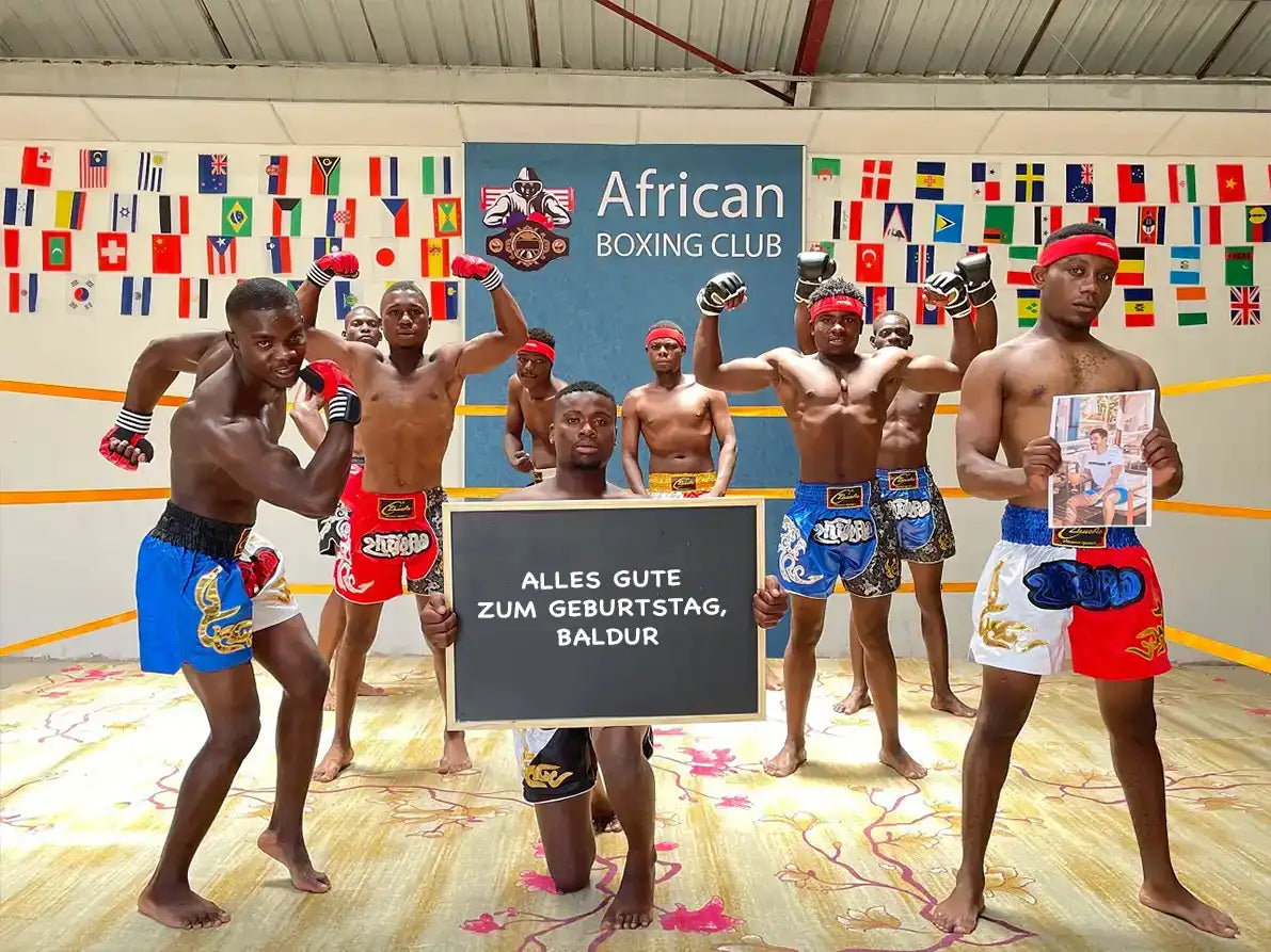 Afrikanische Kickboxer