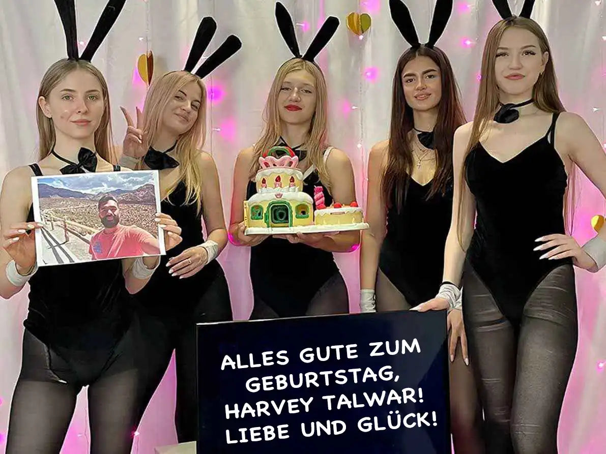 Schwarze Hasenmädchen