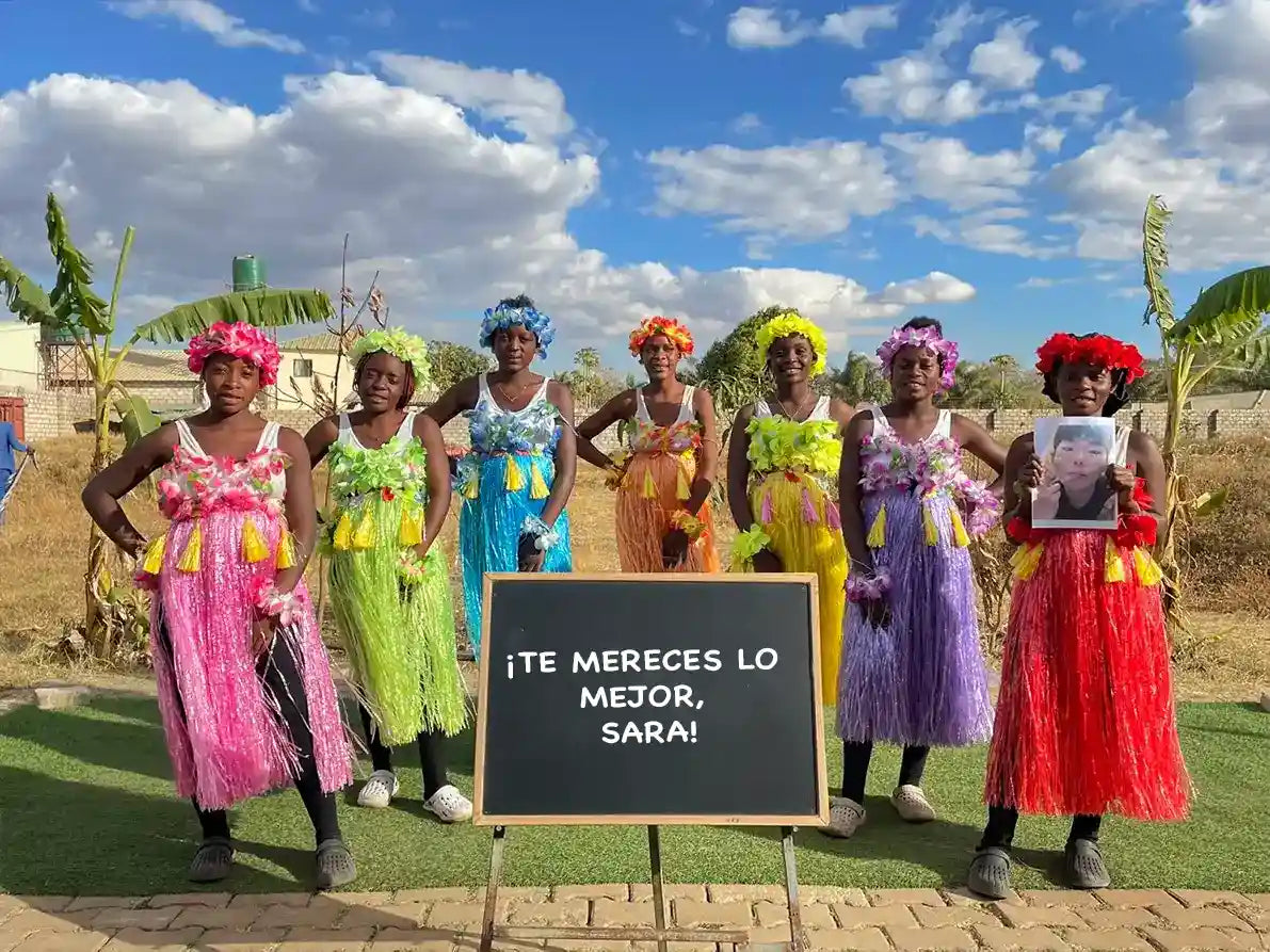 Equipo de belleza Africa Hula