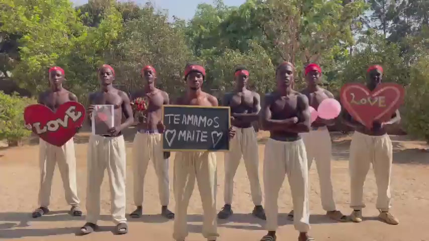 Hombres fuertes africanos
