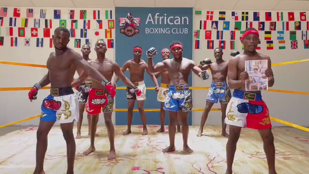 Afrikanische Kickboxer